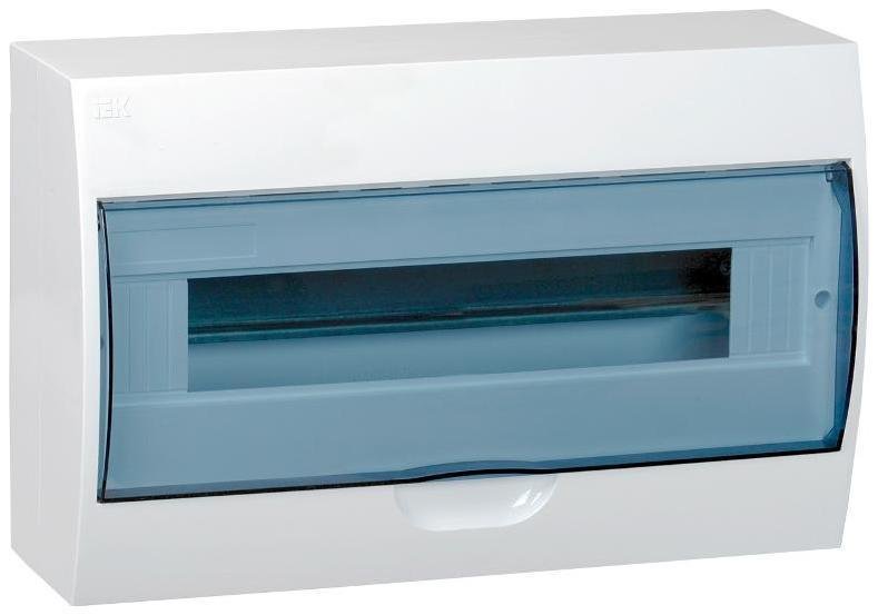 IEK MKP12-N-18-40-10 Корпус навесной ЩРН-П-18 Krepta 3 IP41 пластик. бел
