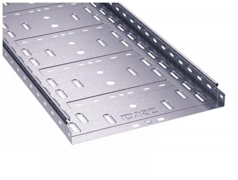 DKC 35266 Лоток листовой перфорированный 400х50 L3000 сталь