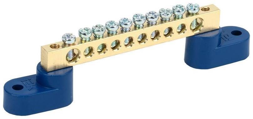 IEK YNN10-69-10C2-K07 Шина нулевая ШНИ-6х9-10 У2-С на 2-х. угл. изол