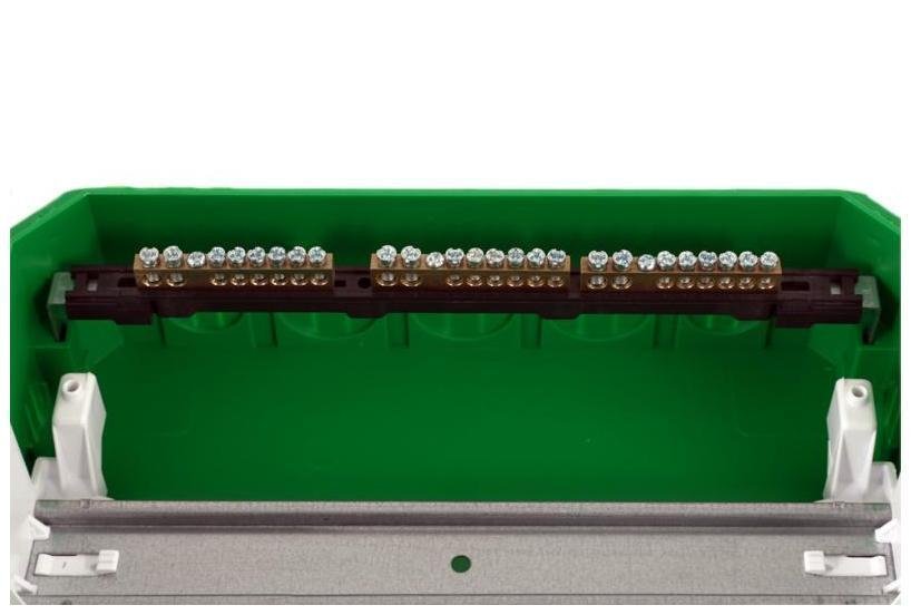 Systeme Electric EZ9E312S2FRU Бокс встраиваемый СП City9 Box 3 ряда 36мод. с прозр. дверцей SE