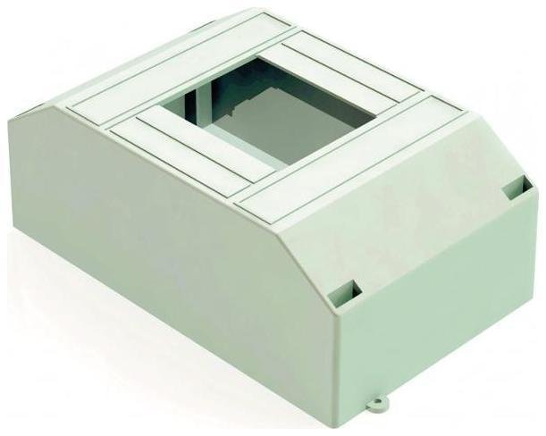 DEKraft 31031DEK Корпус навесной ЩРН-П-2/4 12.5х7.8х5.8 2-4мод. IP30 пластик. бел