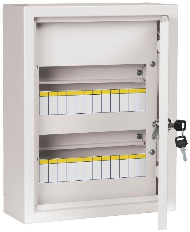 IEK MKM13-N-24-31-Z Корпус ЩРн-24 TITAN 3 395х310х120мм IP31 бел. метал