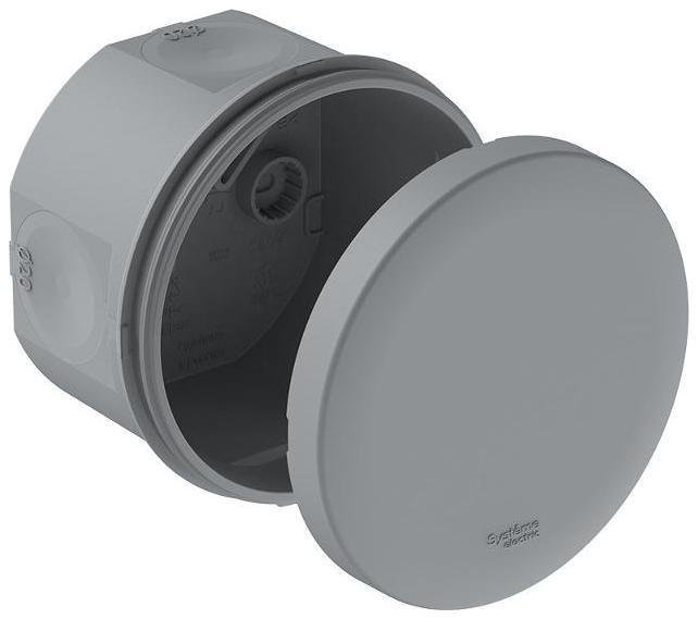Systeme Electric IMT351951 Коробка распределительная MultiBox IP66 d80х50 DIY (со стикером) сер. SE