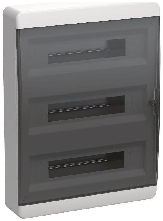 IEK TF5-KP12-N-54-41-K01-K03 Корпус ЩРН-П-54 TEKFOR IP41 черн. прозр. дверь пластик