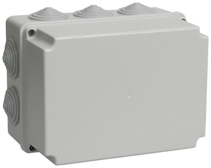 IEK UKO10-190-140-120-K41-55 Коробка распаячная ОП 190х140х120 IP55 KM41246