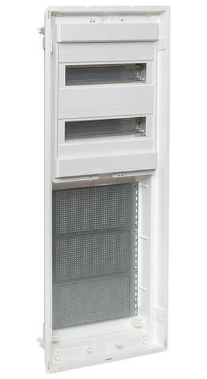 EKF nv-cbase-2+3 Основание комбинированного щита Nova 2 DIN-рейки + 3 монтаж. платы 5 габарит IP41 PROxima