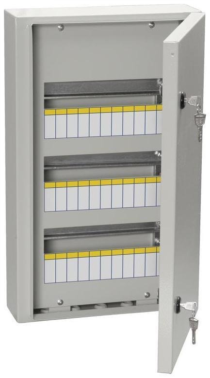 IEK MKM11-N-36-54-Z Корпус ЩРн-36 TITAN 3 540х330х120мм IP54 метал