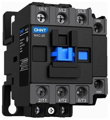 CHINT 836851 Контактор NXC-25 25А кат. 220В AC 1НО+1НЗ AC-3 (R)
