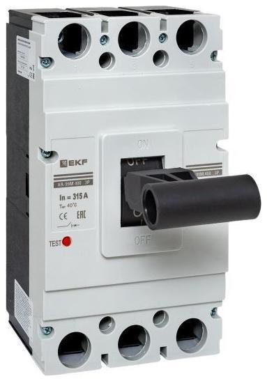 EKF mccb99-400-315m Выключатель автоматический 3п 400/315А 42кА ВА-99М PROxima