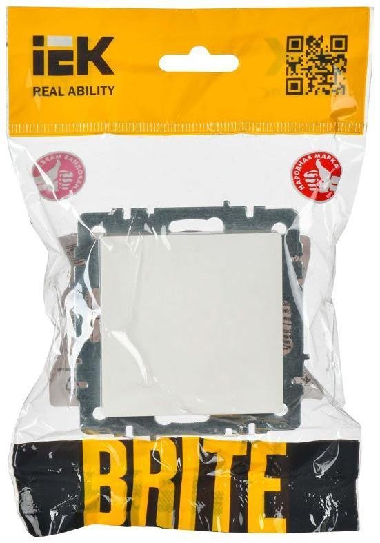 IEK BR-VK10-0-K01 Вывод кабеля BRITE МВ10-БрБ механизм бел