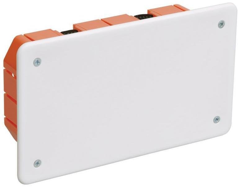 IEK UKG11-172-096-045-P Коробка распаячная СП 172х96х45 КМ41026 для полых стен (с саморезами пластиковые лапки с крышкой)