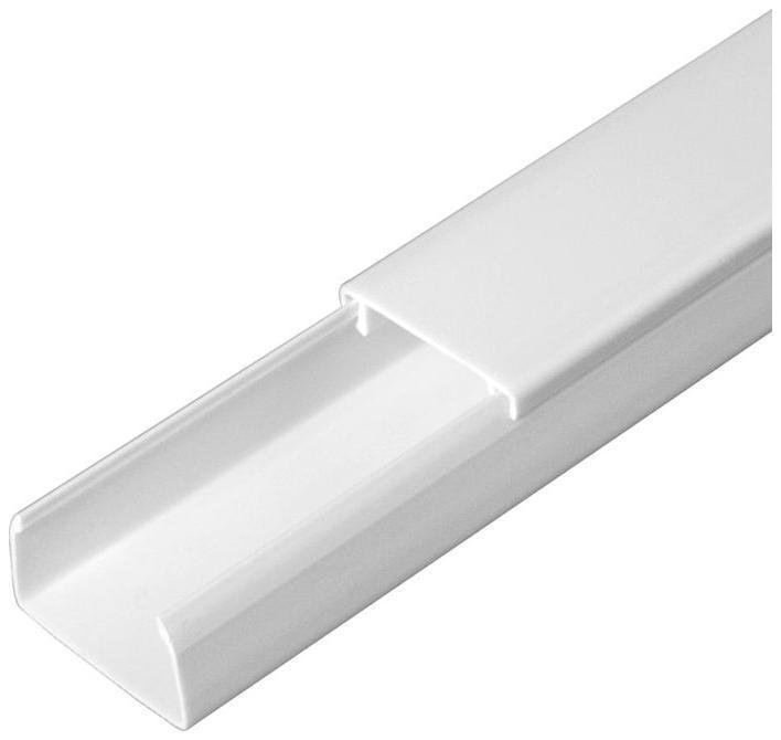 Промрукав PR03.0050 Кабель-канал 25х16 L2000 с двойн. замком бел