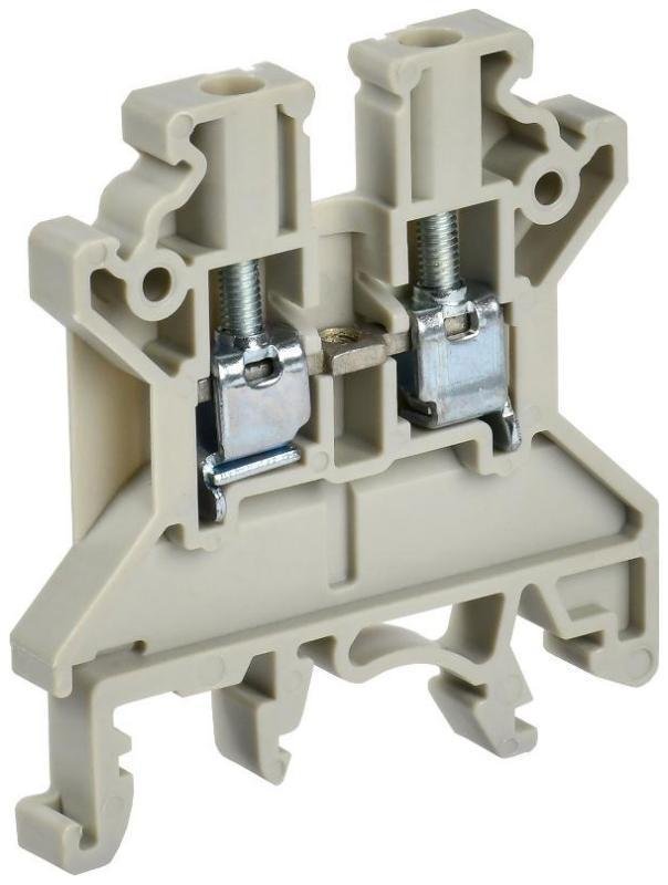 IEK YCT10-00-K03-002 Колодка клеммная CTS ARMAFIX 2.5кв.мм сер