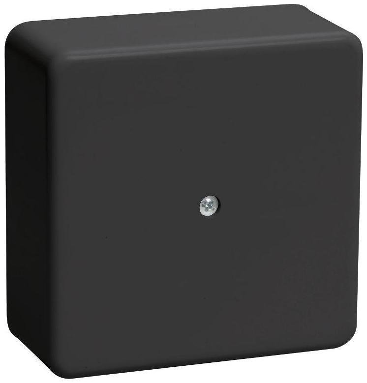 IEK UKO10-100-100-029-K02-E Коробка распаячная ОП 100х100х29 черн