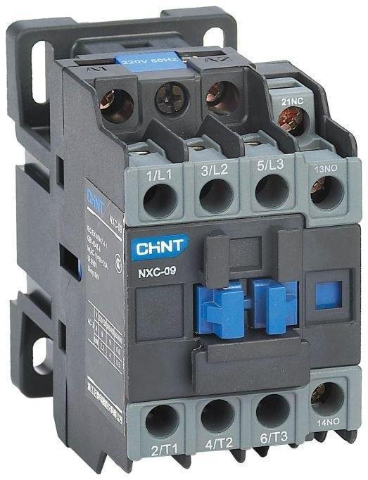 CHINT 836704 Контактор NXC-09 9А кат. 220В AC 1НО+1НЗ AC-3 (R)