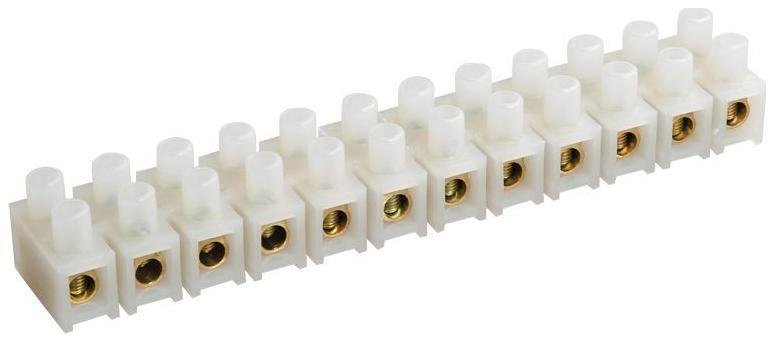 IEK UZV3-015-06-2 Колодка клеммная ЗВИ-15 4-10кв.мм (уп.2шт)