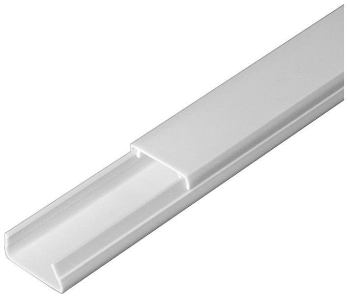 Промрукав PR.0325203 Кабель-канал 20х10 L2000 с двойн. замком бел