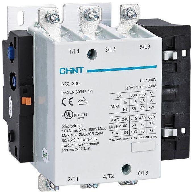 CHINT 236058 Контактор NC2-330 330А кат. 230В AC AC-3 (R)