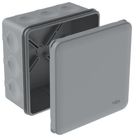Systeme Electric IMT351981 Коробка распределительная MultiBox IP66 100х100х50 DIY (со стикером) сер. SE
