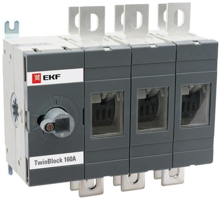 EKF tb-s-400-3p-rev Рубильник 3п 400А реверсивный без рукоятки управления TwinBlock