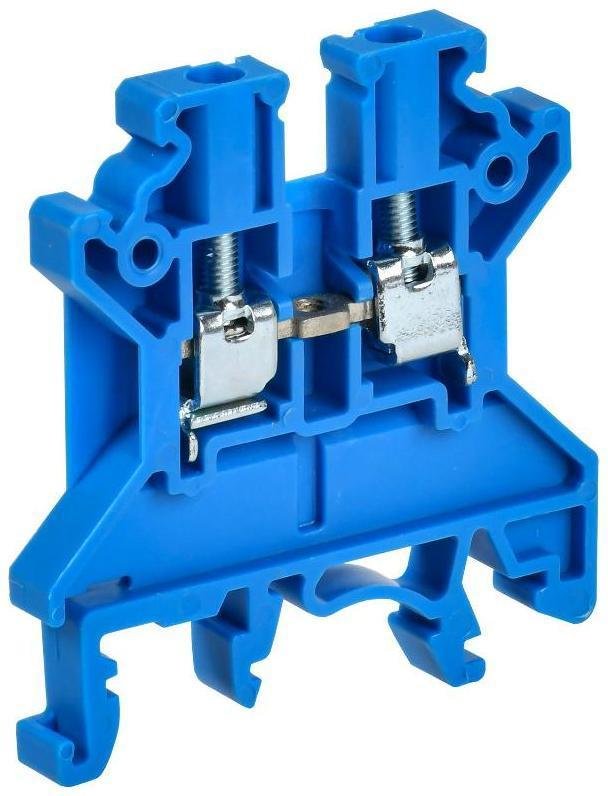 IEK YCT10-00-K07-002 Колодка клеммная CTS ARMAFIX 2.5кв.мм син