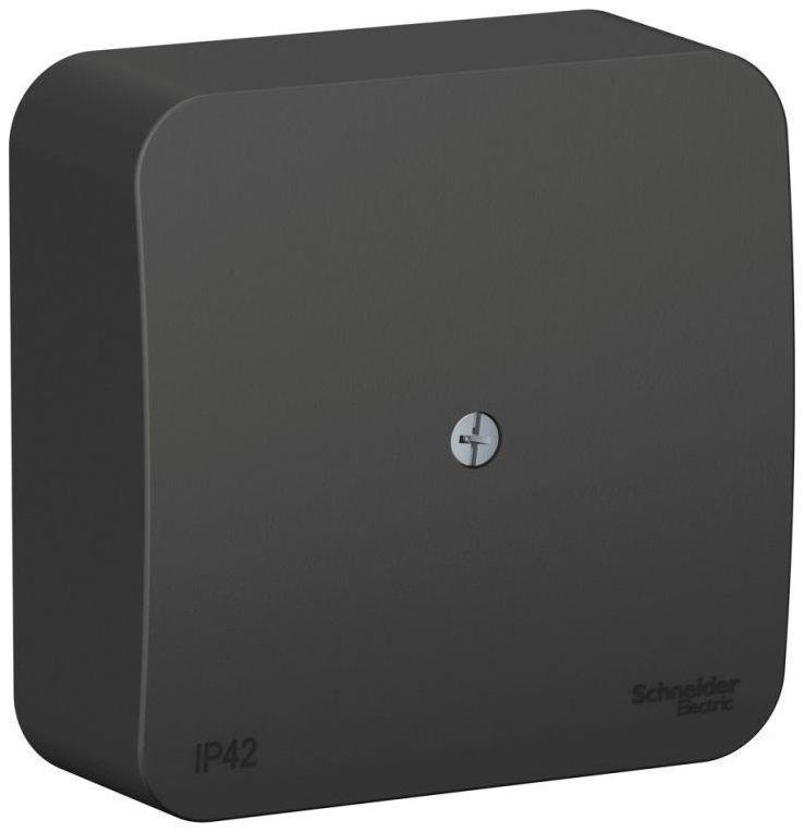 Systeme Electric BLNRK000016 Коробка распределительная ОП Blanca IP42 антрацит SE