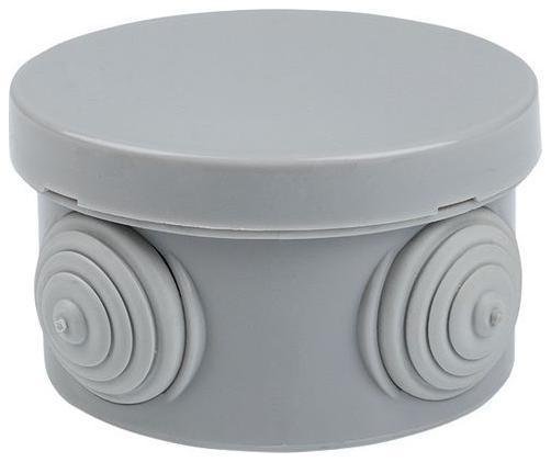 EKF plc-kmr-040-039-r Коробка распаячная КМР-040-039 наружная с крышкой 85х40 4 мембранных ввода IP54 розн. стикер PROxima