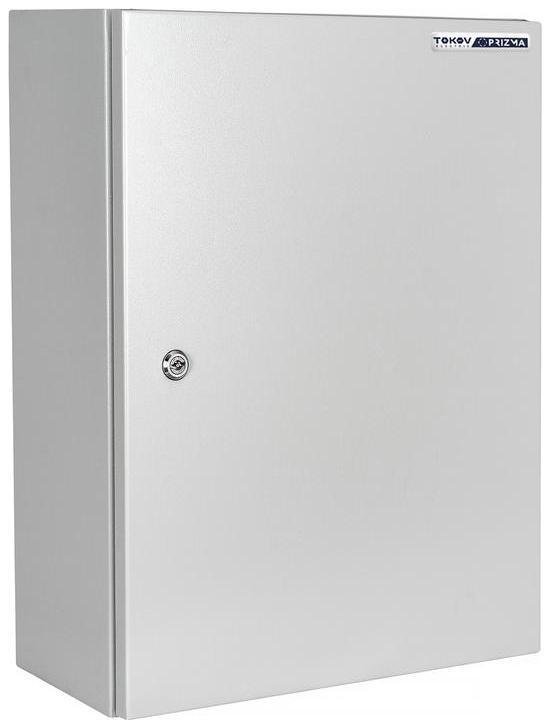 TOKOV electric TKE-PZ-MPB54-3 Корпус ЩМП-3 655х500х220 IP54 с монтажн. панелью метал. PRIZMA
