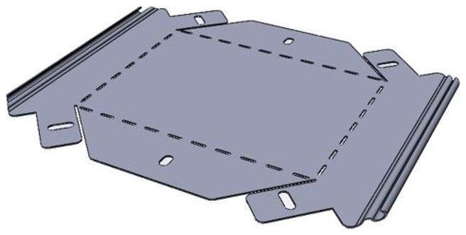 EKF vo90100200-FL Угол 90 град. вертикальный внешний 100x200 мм (плоский)