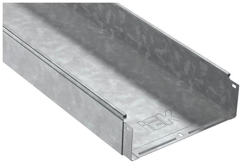 IEK CLN10-100-200-120-3-M-HDZ ESCA Лоток неперфорированный 100х200х3000-1,2 HDZ [в упаковке 6, цена за 1 м]