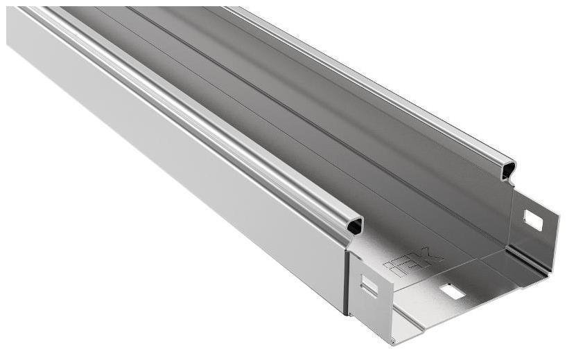 IEK CLN10-050-100-100-3 ESCA Лоток неперфорированный 50х100х3000-1,0 [в упаковке 12, цена за 1 м]