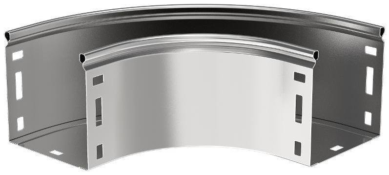IEK CPG01-0-90-080-100 ESCA Поворот плавн. 90град тип Г01 80х100мм