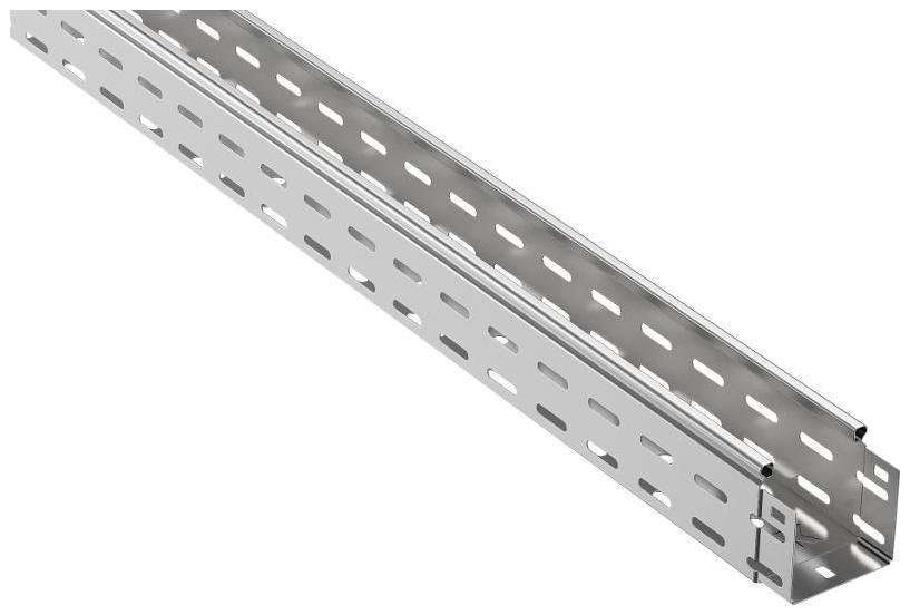 IEK CLP10-080-080-3 ESCA Лоток перфорированный 80х80х3000 [в упаковке 12, цена за 1 м]