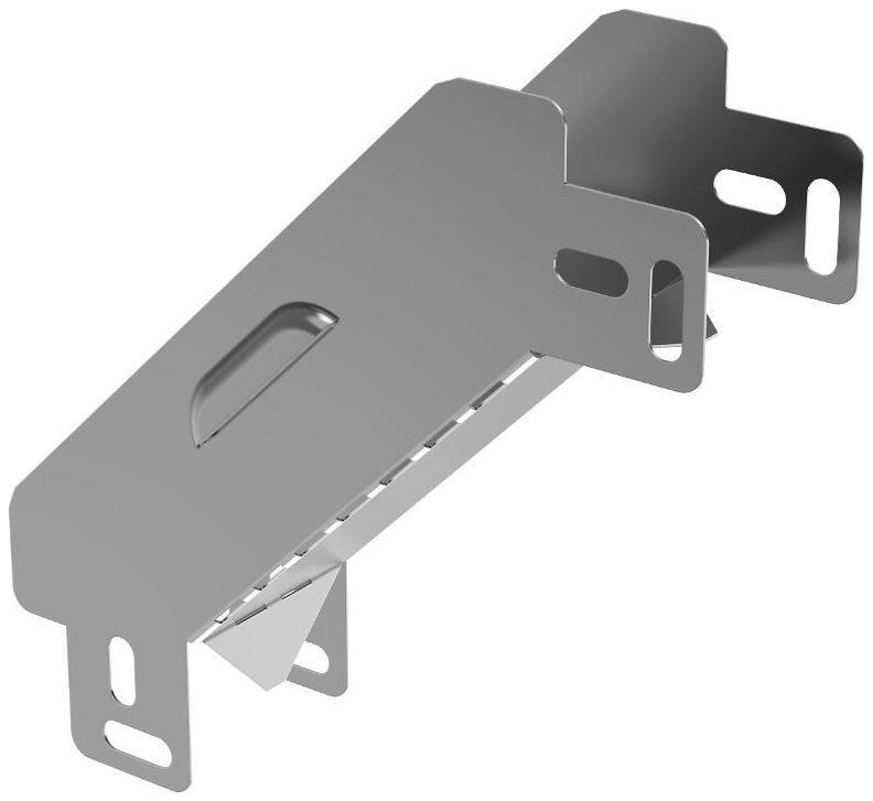 IEK ES3-PV-90-050-050-06 ESCA 3 Поворот верт. внеш. 90град 50х50-0,6 [в упаковке 10, цена за 1 шт]