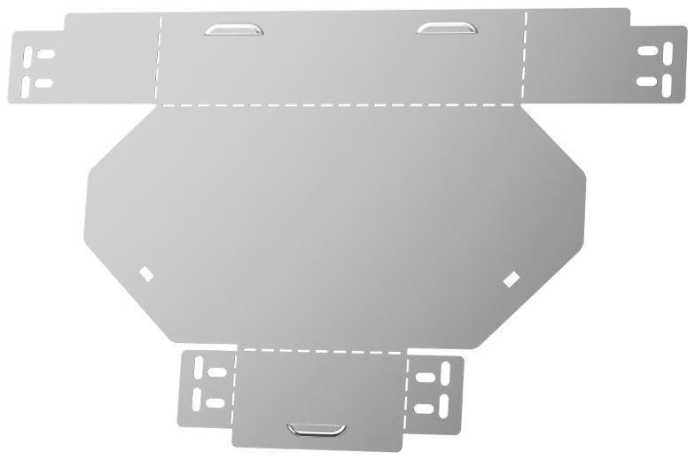 IEK ES3-PG-90-100-300-06 ESCA 3 Поворот 90град 100х300-0,6 [в упаковке 10, цена за 1 шт]