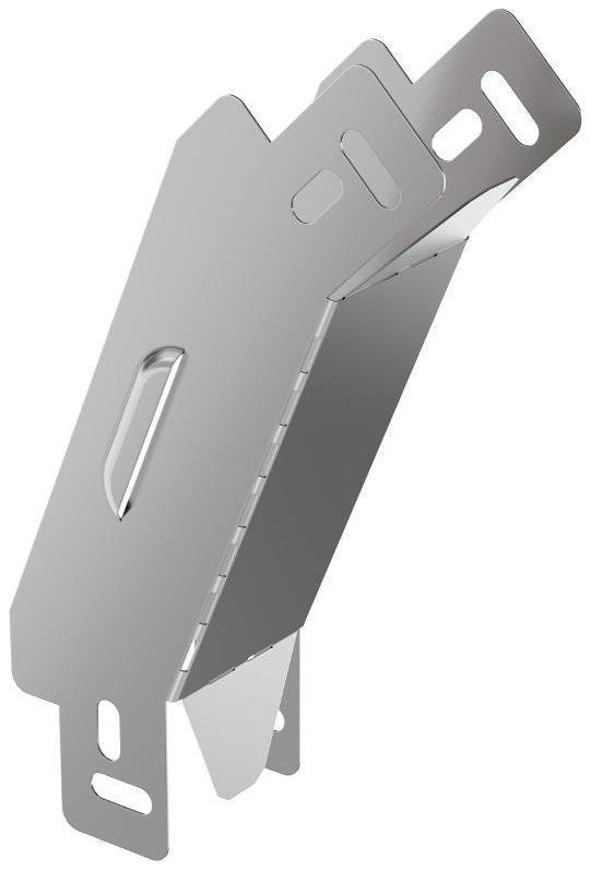 IEK ES3-PV-45-050-050-06 ESCA 3 Поворот верт. внеш. 45град 50х50-0,6 [в упаковке 10, цена за 1 шт]