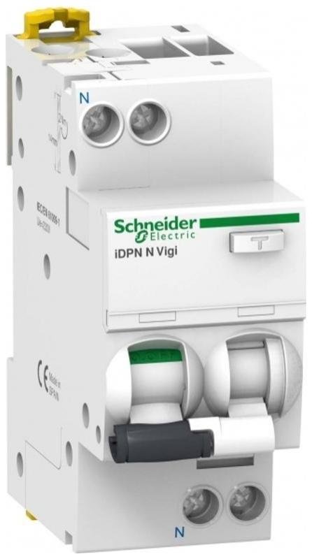 Schneider Electric A9D31625 Выключатель автоматический дифференциального тока iDPN N VIGI 1п+N 25А C 30мА тип AC