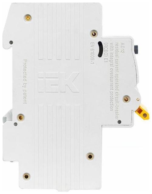 IEK MAD10-2-032-C-100 Выключатель автоматический дифференциального тока АД12 2п 32А C 100мА тип AC (3 мод)