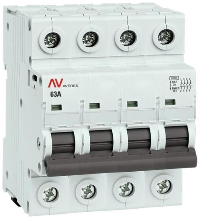 EKF avn-4-63-av Выключатель нагрузки AVN 4P 63A AVERES