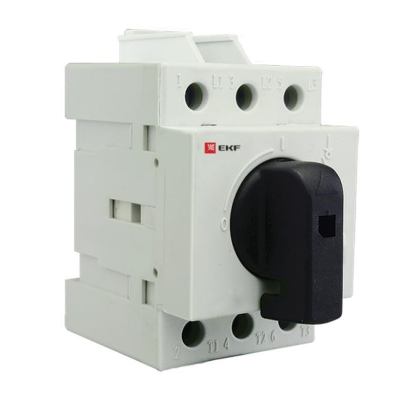 EKF ms-40d Рубильник модульный MS-40A 3P на DIN-рейку
