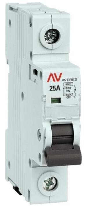 EKF avn-1-25-av Выключатель нагрузки AVN 1P 25A AVERES