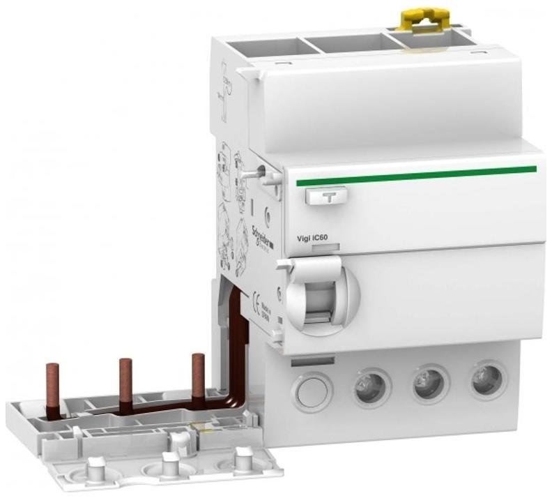 Schneider Electric A9V51363 Блок дифференциальной защиты VIGI iC60 3П 63A 30mA A-ТИП