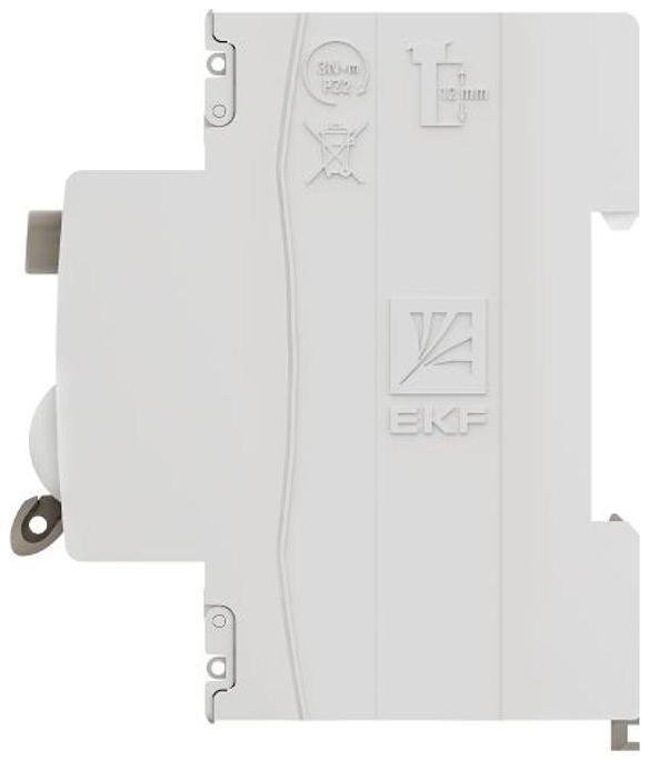 EKF E1026M50100 Выключатель дифференциального тока ВД-100N 2P 50А 100мА тип AC эл-мех 6кА PROXIMA EKF