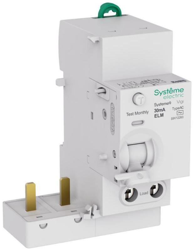 Systeme Electric S9V12263 Systeme9 Блок диф. тока (БДТ) 63A 2P 30мА Тип-AC 230В
