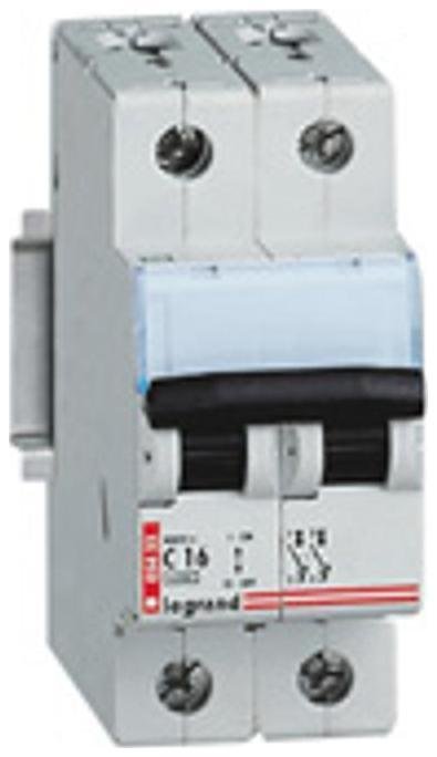 Legrand 003431 Выключатель автоматический двухполюсный DX 10A C 6кА