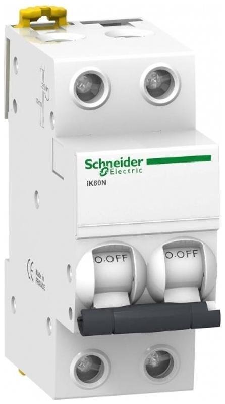 Schneider Electric A9K24216 Выключатель автоматический двухполюсный iK60 16А C 6кА