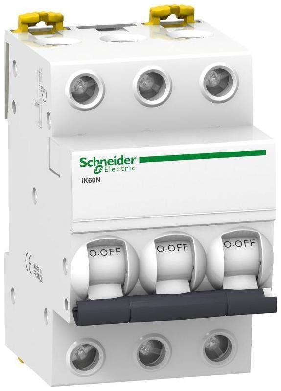 Schneider Electric A9K24306 Выключатель автоматический трехполюсный iK60 6А C 6кА