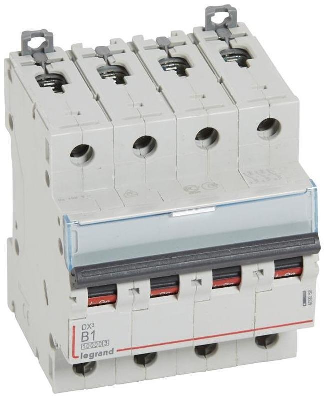 Legrand 409058 Выключатель автоматический четырехполюсный DX3 10000 1А B 16кА