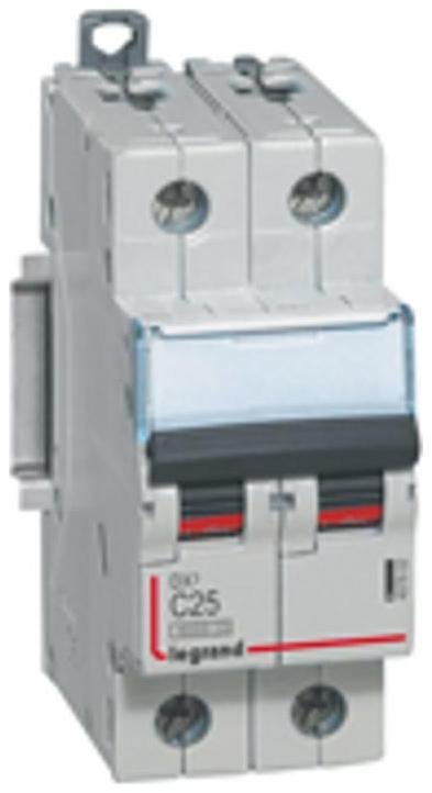 Legrand 408937 Выключатель автоматический двухполюсный DX3 10000 3А B 16кА