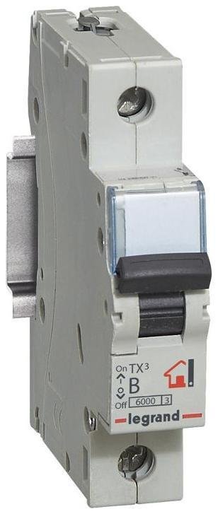 Legrand 403865 Выключатель автоматический однополюсный TX3 6000 50А B 10кА